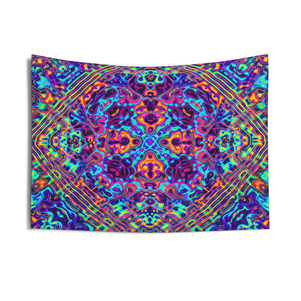 Psychedelic Kaleidoscope Wall Tapestry