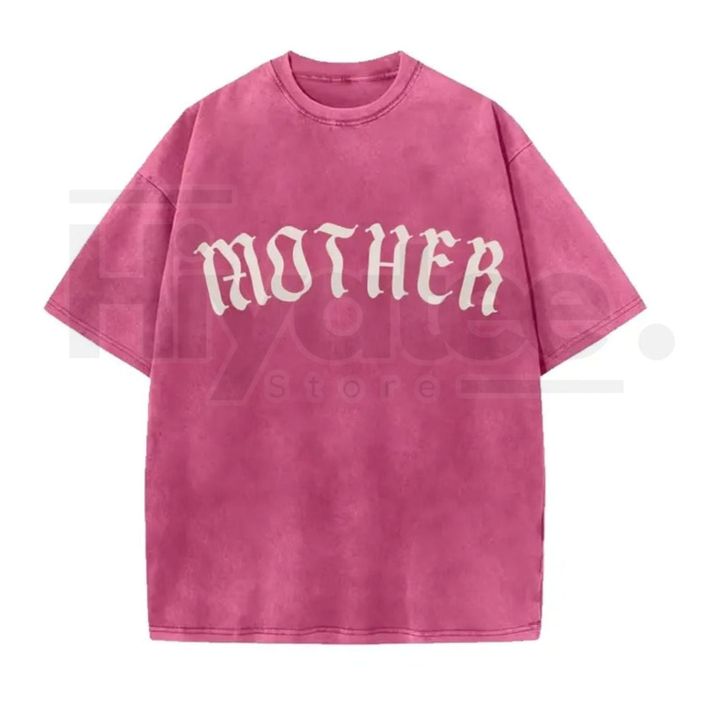 Mother Gothic Graphic T-Shirt – Old English Oversized Alternative Streetwear Tee