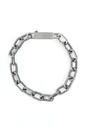 Chunky Metal Chain Necklace - Industrial Unisex Statement Piece