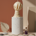 Crystal Ball Candle | Mystical Sculptural Soy Wax